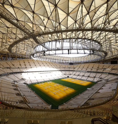 Kiến trúc độc đáo của 8 sân vận động World Cup 