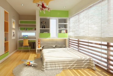 Ý tưởng thiết kế phòng ngủ cho các bé (P1)